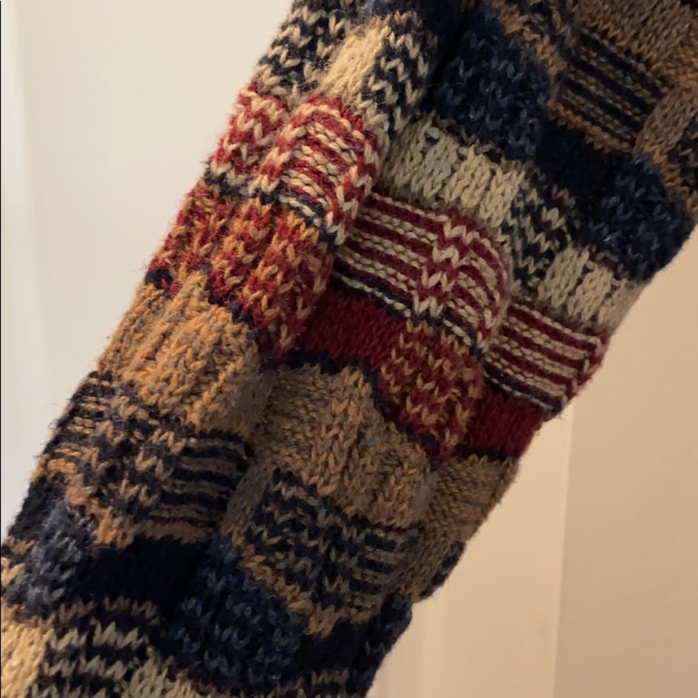 vintage knit oversized sweater - Picture 4 of 5